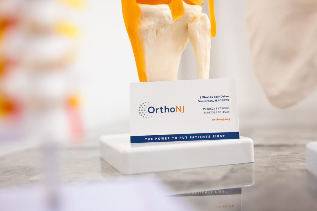 OrthoNJ Orthopaedic New Jersey Branding 7