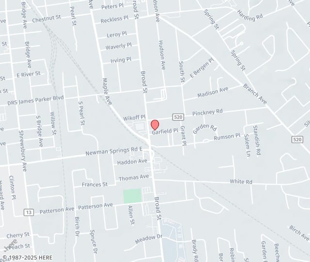 Location Map: 365 Broad St Red Bank, NJ 07701