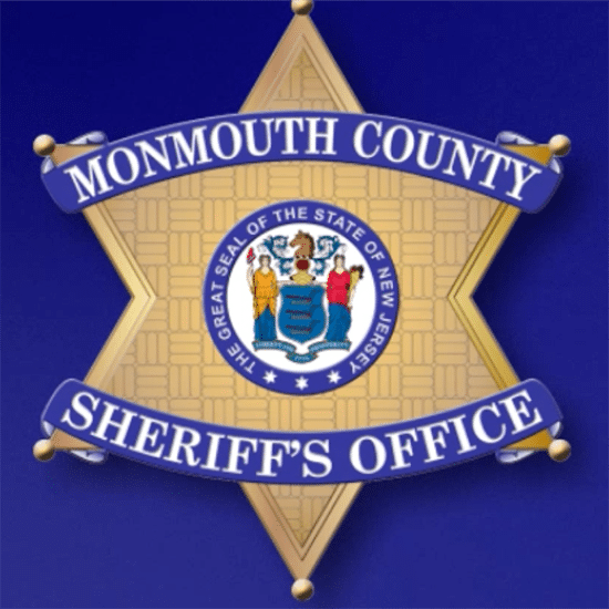 Monmouth County Sherrif's Office Tshirt Sponsor
