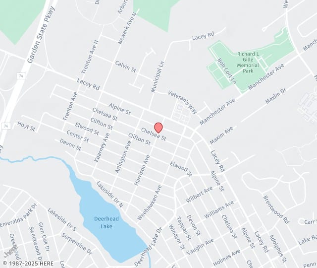 Location Map: 765 Lacey Rd Lacey Township, NJ 08731
