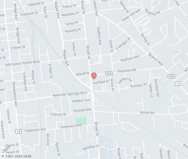Location Map: 365 Broad St Red Bank, NJ 07701